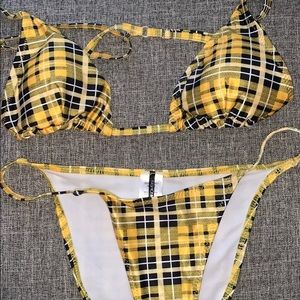 Bikini fashionnova plaid